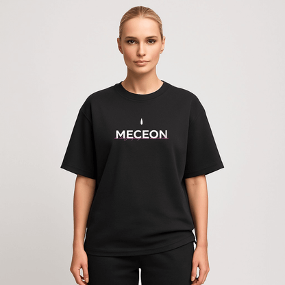Meceon - Oversized-Shirt Black