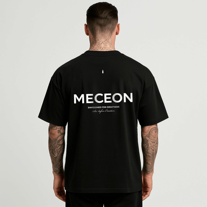 Meceon - Oversized-Shirt Black